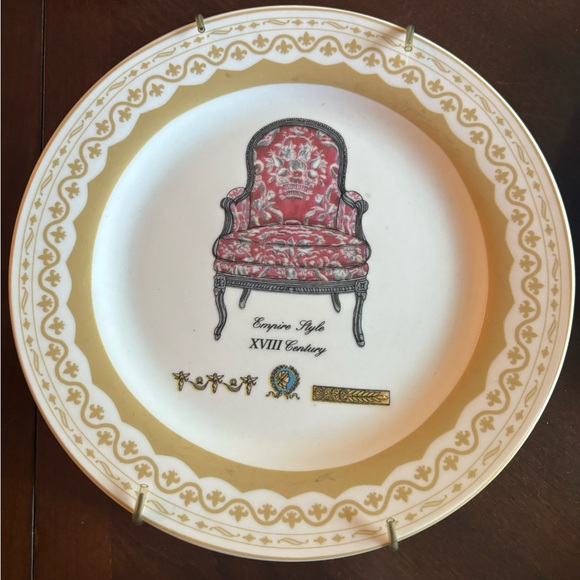 Vintage chair plates - Picture 5 of 5